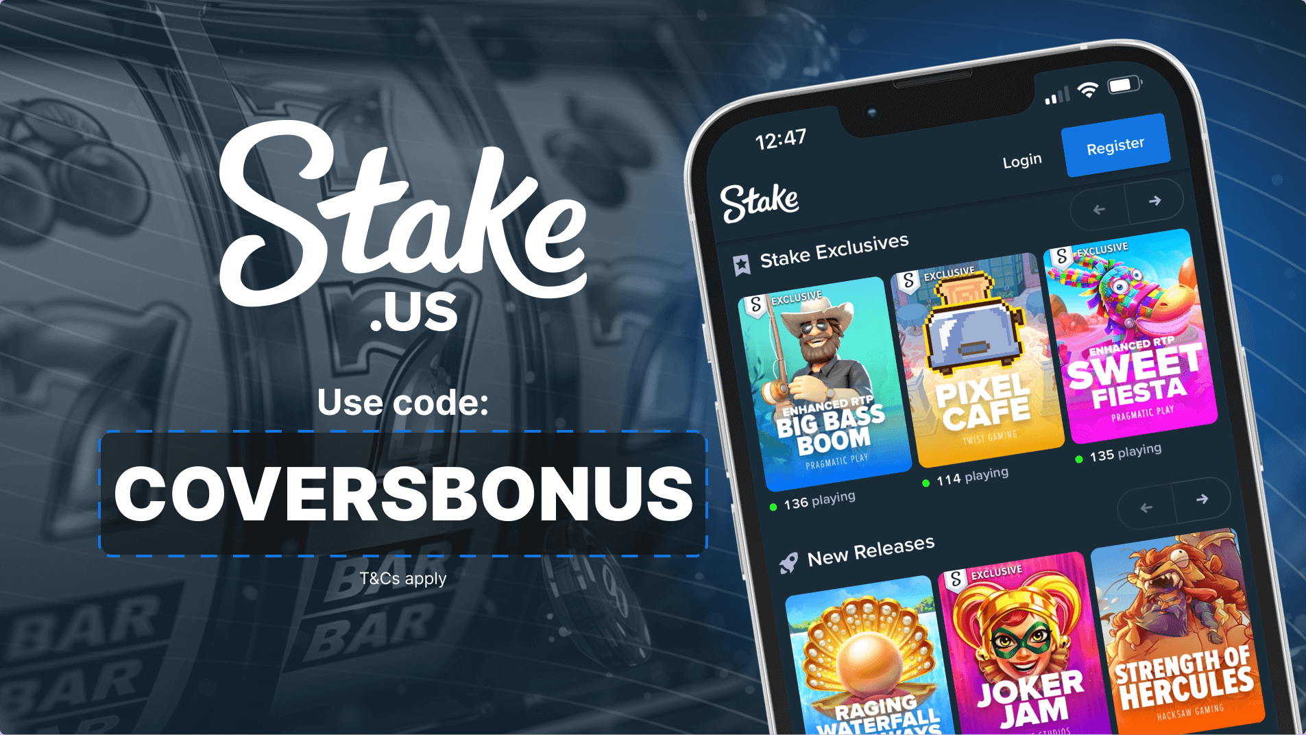 Stake.us Promo Code 2025: COVERSBONUS for $56 Free SC + 560K GC - Stake Us Bonus Drop Code Today Free Play